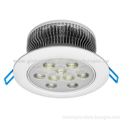 9W LED Ceiling Light with 66 Pieces Aluminum Fins, Bridgelux/Epistar/Epileds Chip